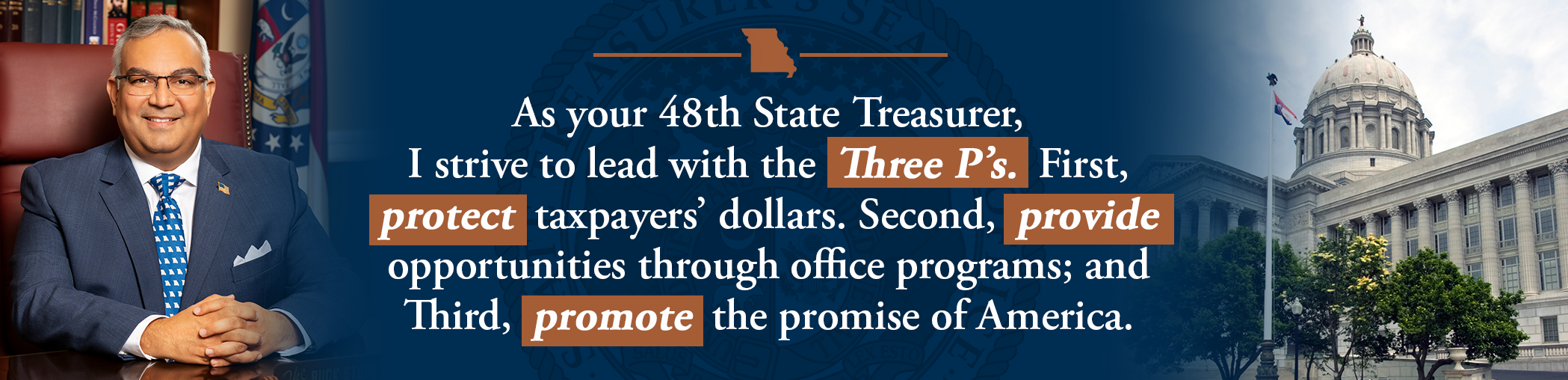 Image of Missouri State Capitol and Treasurer