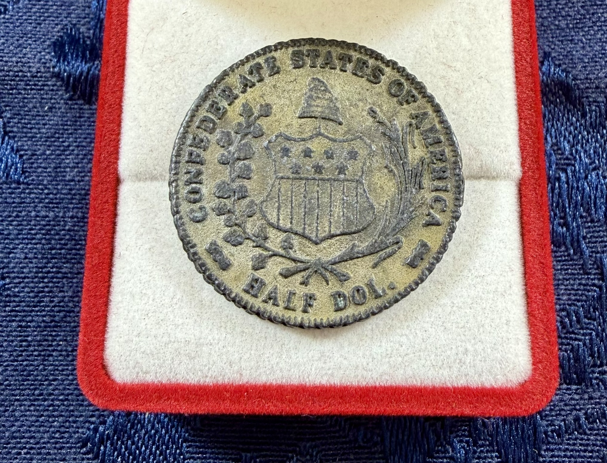 Confederate Half Dollar 1861 · Lot 2014