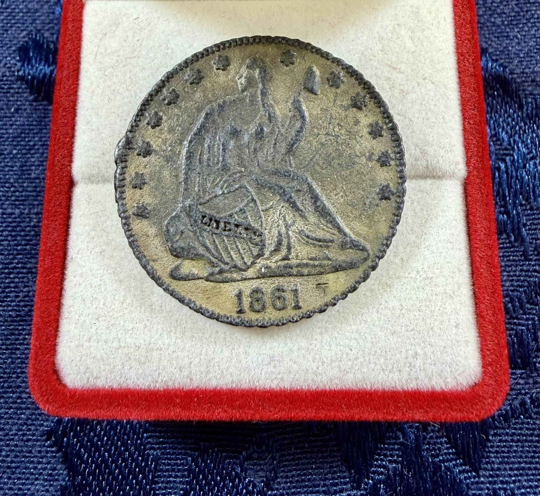 Confederate Half Dollar 1861 · Lot 2014 photo 2