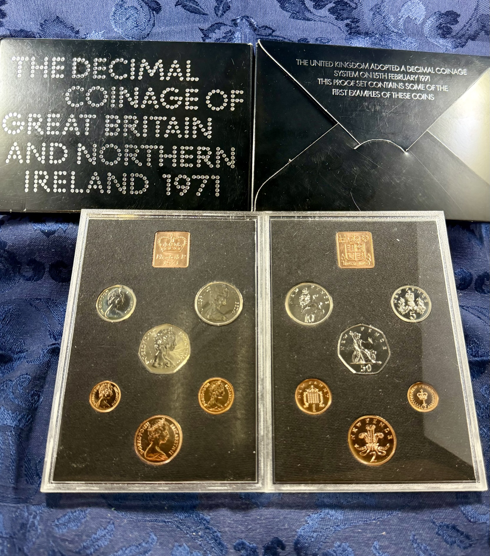 Great Britain and Northern Ireland 6-Piece Sets with Token 1971 · Lot 2050