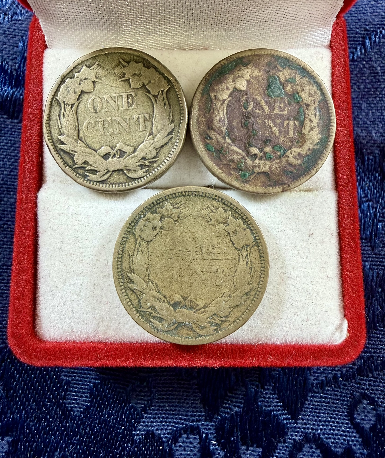 Flying Eagle: 1857, 1858 (2) · Lot 2597