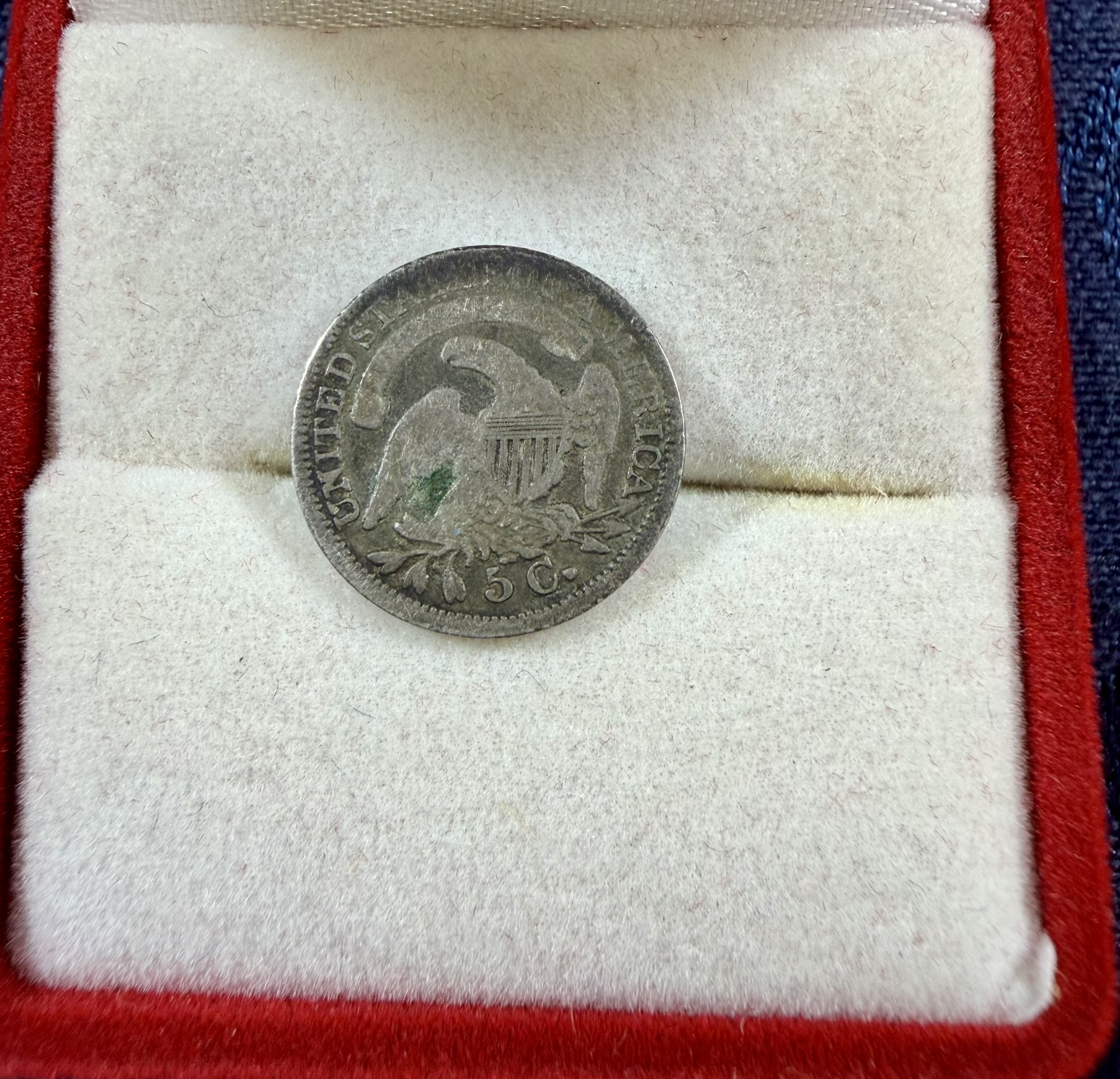 Capped Bust Half Dime 1835 · Lot 2910