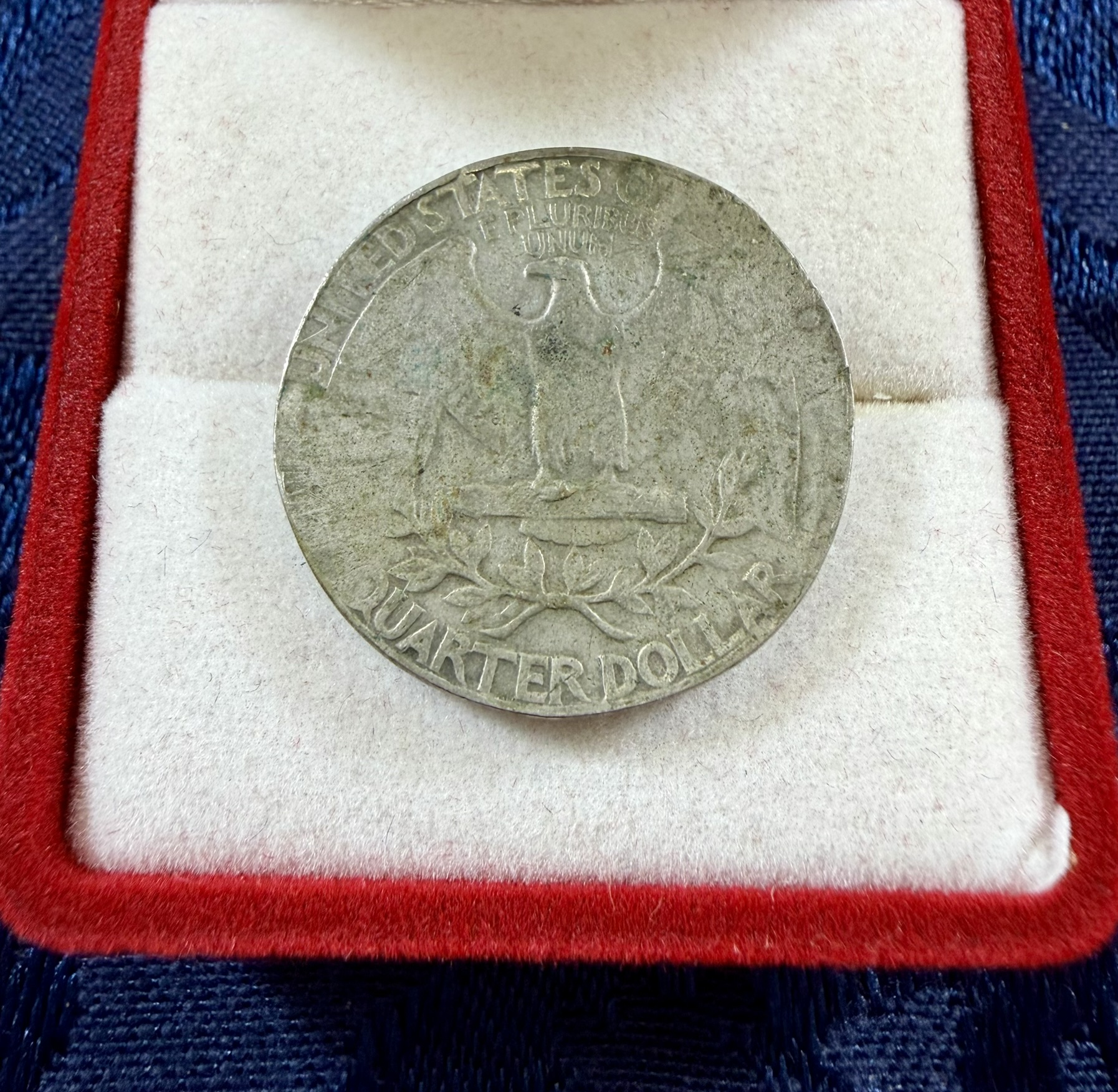 Washington Pre 1965 (Two Tailed) (Weight: 7g) · Lot 3060 photo 2