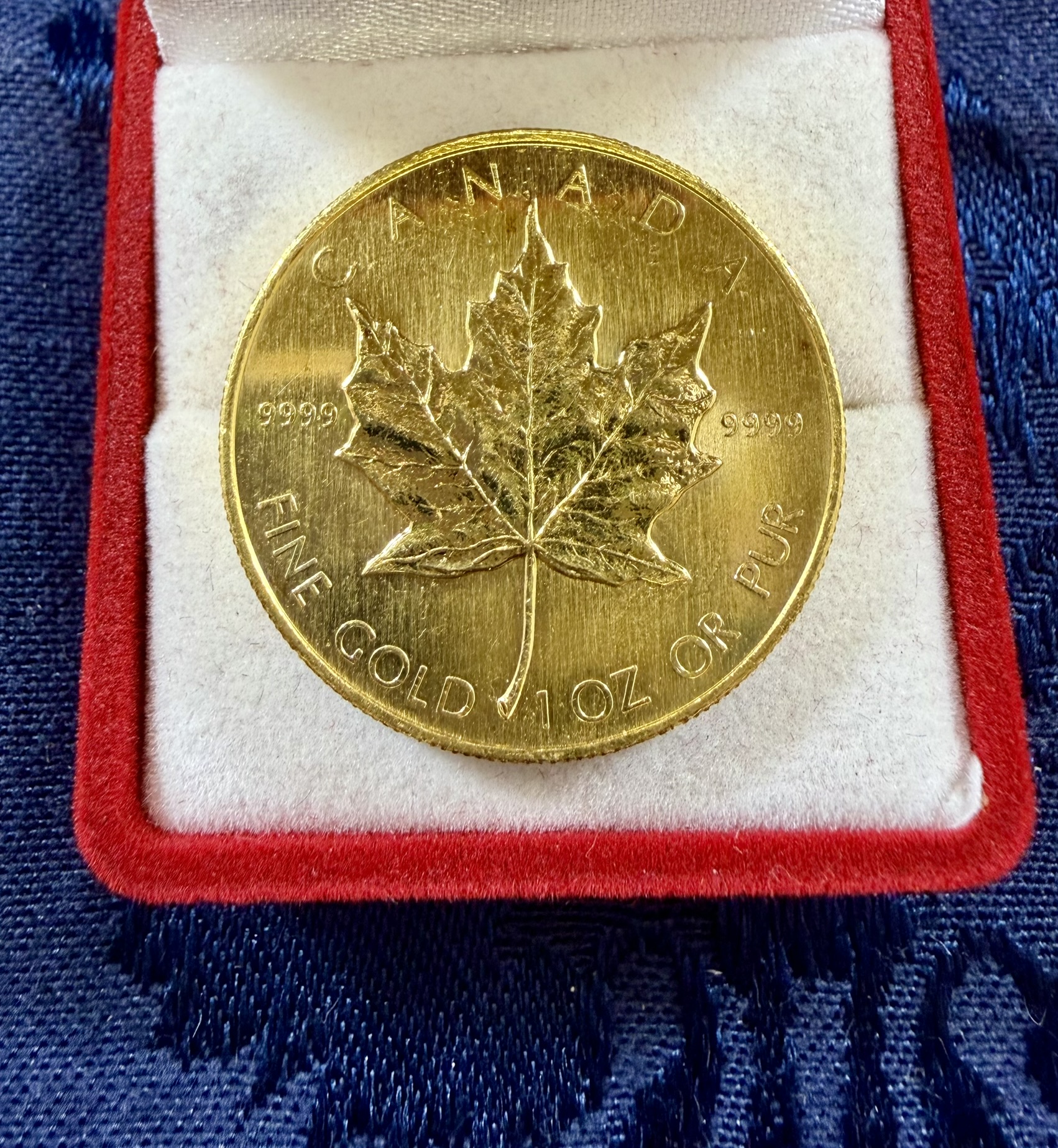 $50.00 Maple Leaf · Lot 3725