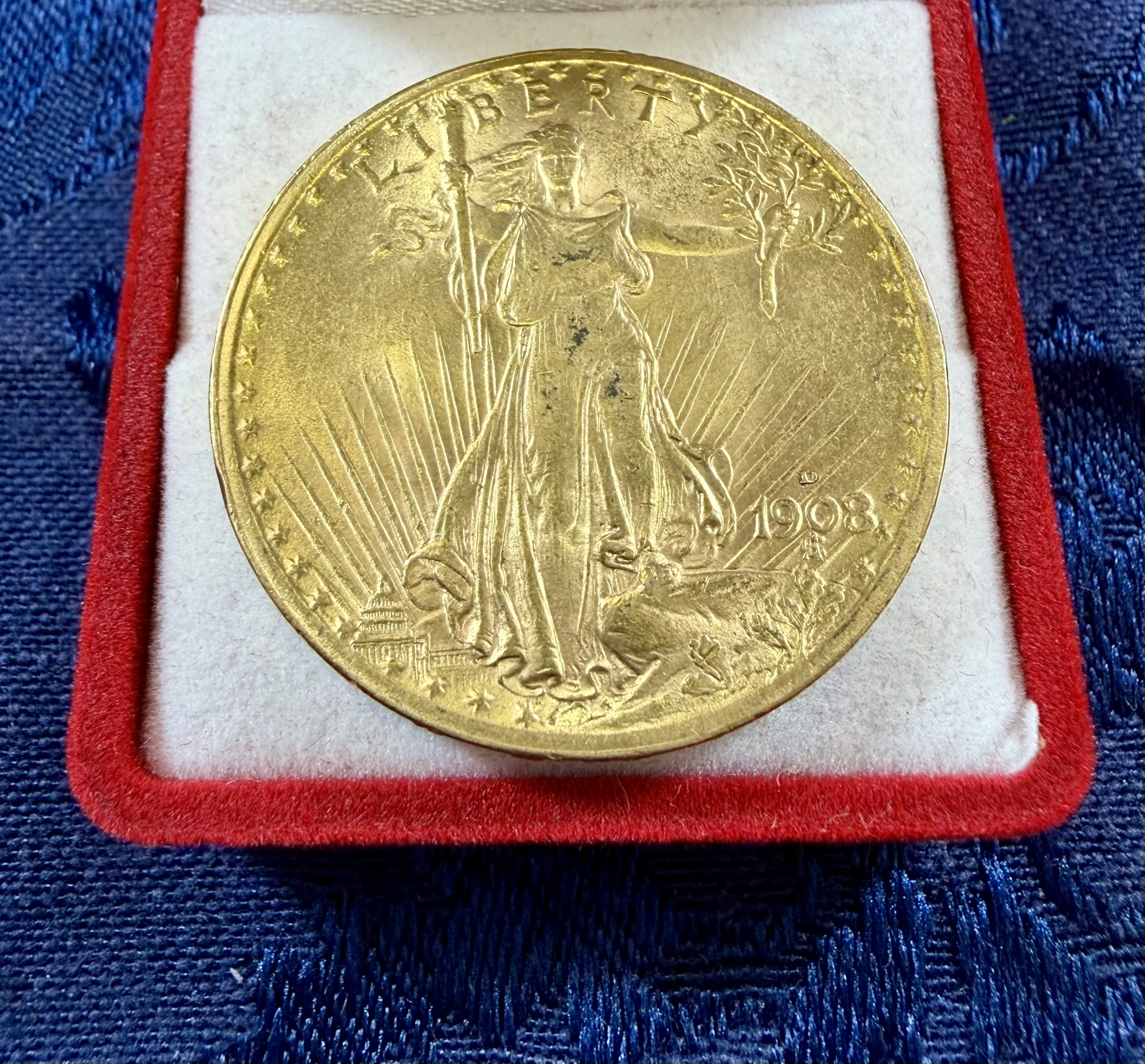 Saint-Gaudens Double Eagle 1908 · Lot 3734 photo 2
