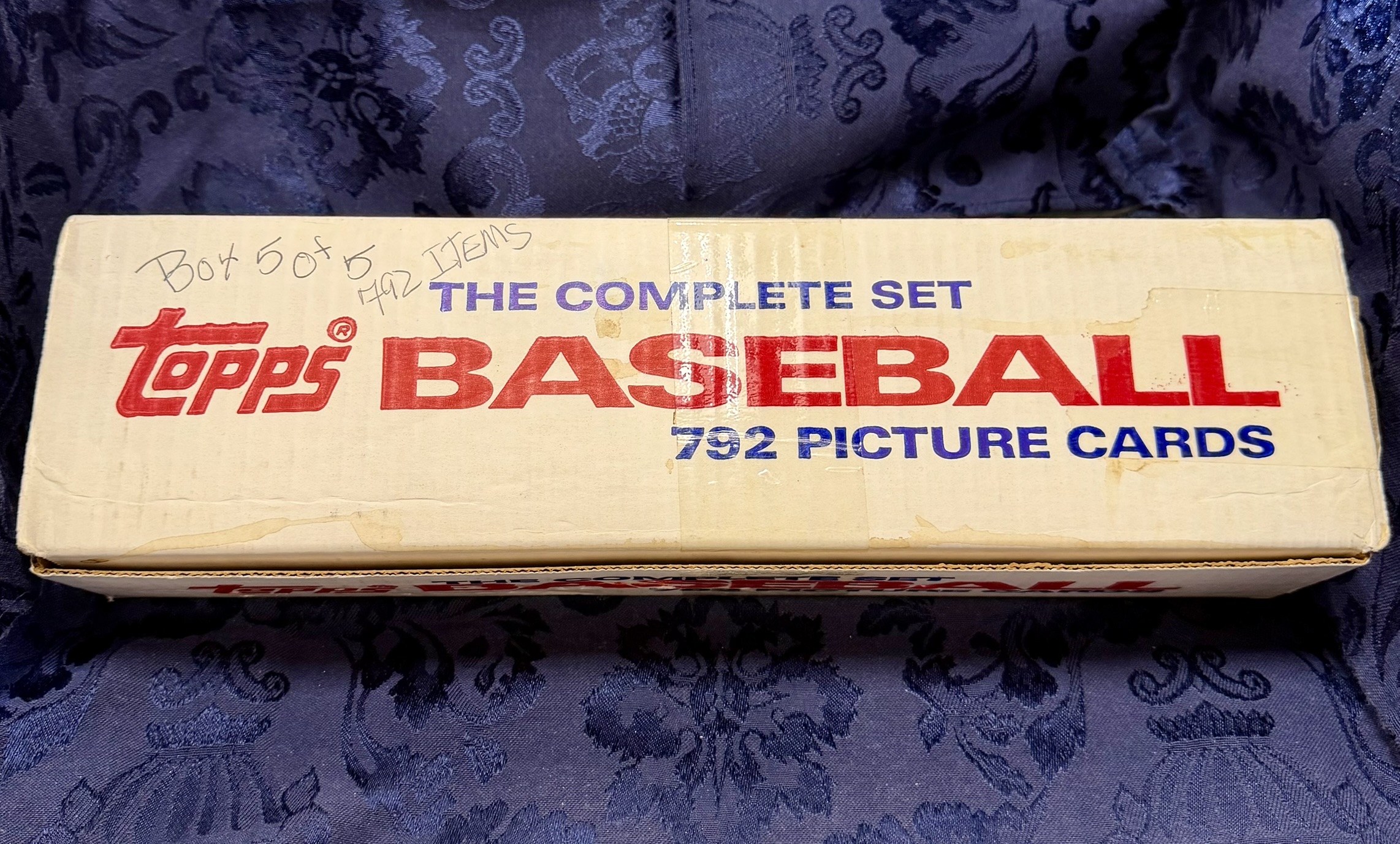 Box of Topps Baseball Cards · Lot 545