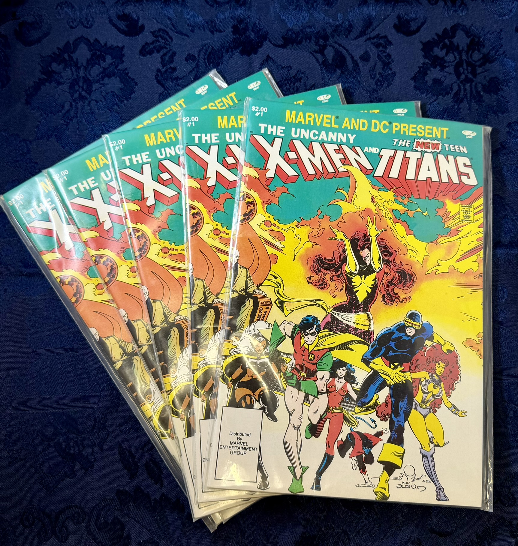 Marvel and DC Presents: The Uncanny X-Men and The New Teen Titans Issue #1 · Lot 57